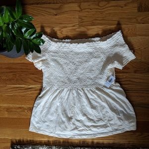 Old Navy Off The Shoulder Top